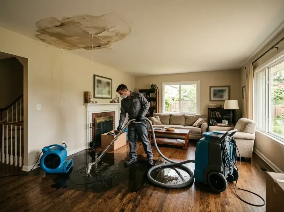 attic-pipe-burst-ceiling-drip-008 — frequently asked questions, Water Damage Restoration & Carpet Care in Syosset, NY